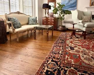 Antique Persian Gorevan Heriz...beyond perfection.