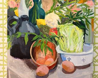 Paula Wachsstock original oil on canvas