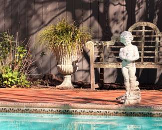 Cocktails poolside on Thursday....