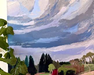 Paula Wachsstock original oil on canvas