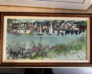 Original Birdsey oil on canvas