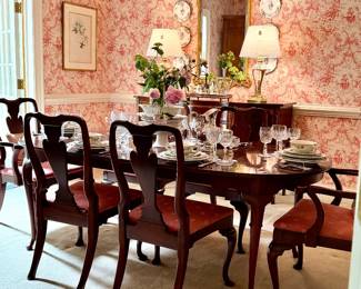 Councill Sideboard and Table with 6 chairs!