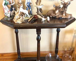 Demilune 5 sided table 