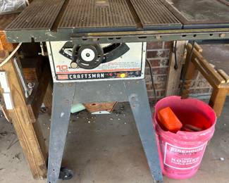  Craftsman 10" table saw 
