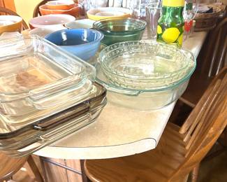 Pyrex baking dishes 
