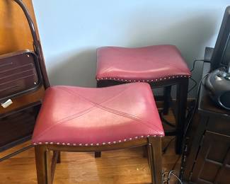 leather bar stools 