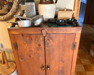 primitive cabinet 