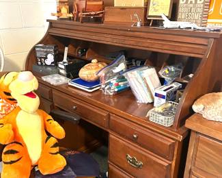 vintage rolltop desk