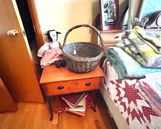 hand made egg basket out of honeysuckle 