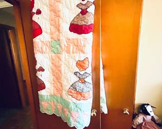 Southern Belle Umbrella girl  Quilt 