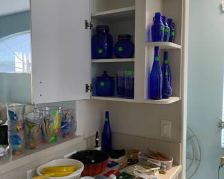 Blue glass and more 