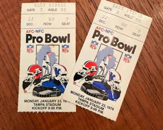 NFL pro bowl game 1978