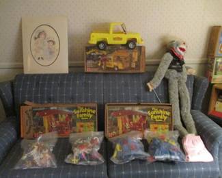 1974 Mattel "Sunshine Family Home" playset