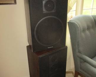 Sanyo Floor Speakers