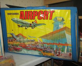 1973 Matchbox Airport Vinyl Carry Case