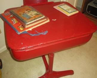 1940's Student School Desk