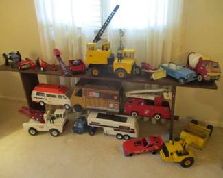 Vintage Tin Trucks