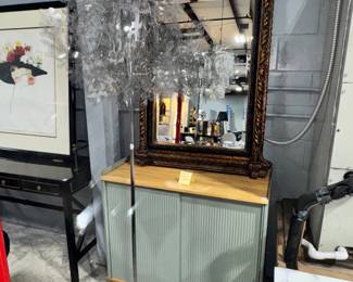 Muuto Enfold Sideboard, Flo Lighting and Mirror Orlando Estate Auction