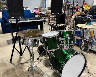 Drum Set and Speakers Orlando
