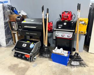 BBQ Grills, Yard Tools and Battery Chargers Orlando Estate Auction