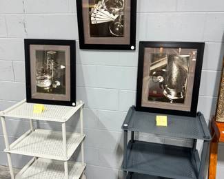 Muuto Flow Trolley and Artwork Orlando Estate Auction