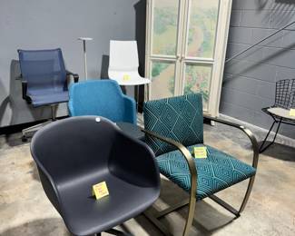 Knoll and Muuto Designer Chairs orlando Estate Auction