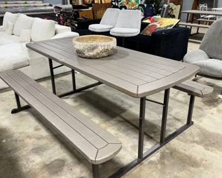 Folding Patio Table and Sink Orlando