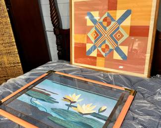 Jones "Star Lilies" Artwork Orlando Estate Auction