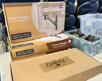 New in Box Faucets Orlando Estate Auction