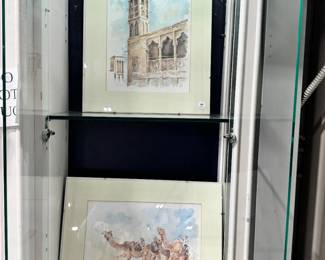 Watercolor Artwork Orlando Estate Auction