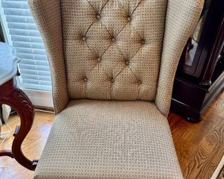 Pair of Chairs used at end of Dining Room Table