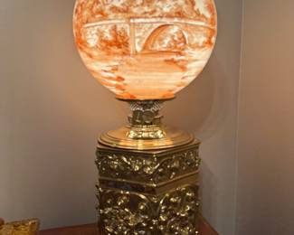 Beautiful electrified lamp