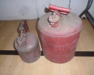vintage gas cans