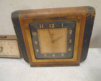 art decco clock