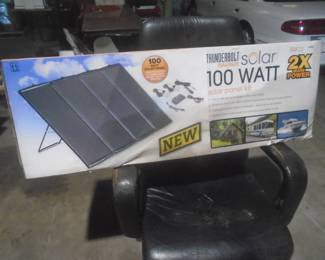 100 watt solar panel (new in box)