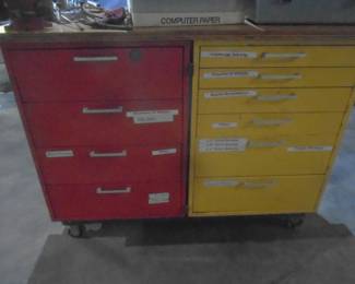 Toolbox on wheels (contents sold seperately)