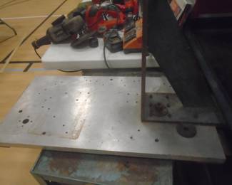 huge piece scrap aluminum and steel