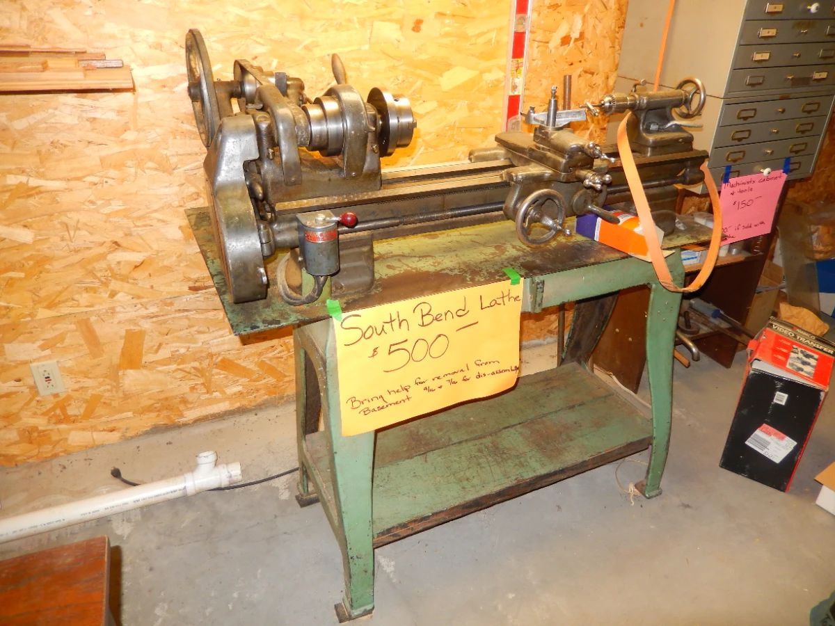 South Bend lathe 9/16 &7/16 to disassemble
