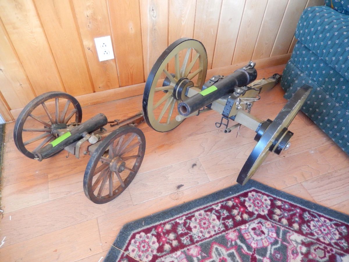 hand made scale cannons