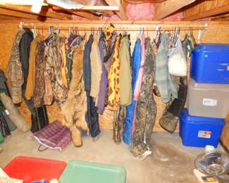 Hunting clothing mainly L and M