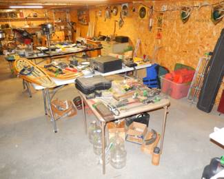 tools, auto parts, woodworking, misc.
