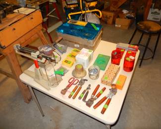 Bullet casting tools and equipment, muzzle loading kit