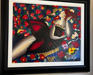 "Fleurs, Fleurs, Fleurs" by French artist Linda Le Kinff