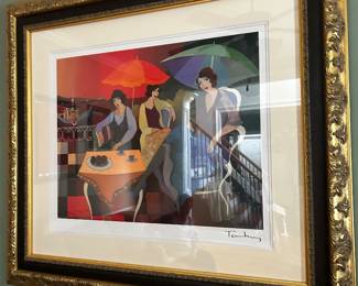 Gulf Coast Breeze #1" by the artist Itzchak Tarkay