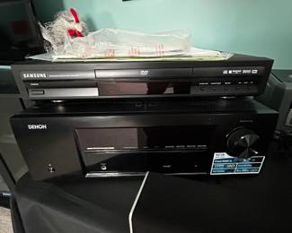 Denon Ave-1513, Vizio soundbar and Boston surround sound