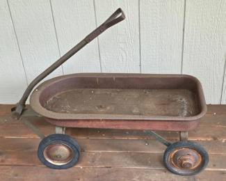 96 VintageDixiePrideChildsPullWagon