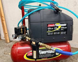 216 ColemanPowermate4gal2hpAirCompressor