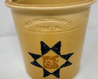 58 PfaltzgraffAmericaUtensilCrockWithTransposedStamp