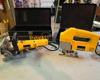 231 DeWaltCordedPlateJoinerCordedJigsaw