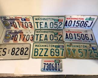 198 10VintageNewerGovtIssueInGermanyLicensePlates